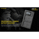 Nitecore UCN2 Pro Dual-Slot Fast Digital USB Charger for Canon LP-E6N Camera Batteries, Black, 6952506492855