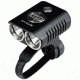 Niteye B20 Dual LED Bicycle Light - 2x CREE XM-L U2 LED - 1200 Lumens - Runs on 4x 18650 rechargeable battery pack - Black, Black NITEYE-B20-XML2-BLACK