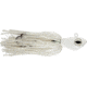 No Alibi Alien Jig Offshore Series, Fluorescent White Skirt, 4 oz White Head, NA-AJW4