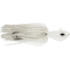 No Alibi Alien Jig Offshore Series, Fluorescent White Skirt, 6 oz White Head, NA-AJW6