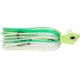 No Alibi Alien Jig Offshore Series, Glow Green/Chartreuse Skirt 2 oz Green Head, NA-AJC2