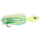 No Alibi Alien Jig Offshore Series, Glow Green/Chartreuse Skirt 6 oz Green Head, NA-AJC6