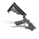 KAK Industry Industry Complete K-15/AR-15 Firearm Receiver, 9mm NATO, M4 Stock, Black, MO-803-0704-002