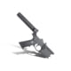 KAK Industry Industry Complete K-15/AR-15 Firearm Receiver, 9mm NATO, Pistol Tube, Black, MO-803-0704-003