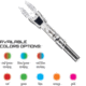 Nockturnal Shift FIT Lighted Nocks, 3Pk, Blue, 1006867
