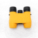Nocs Provisions Standard Issue 8x25mm Roof Prism Waterproof Binoculars, Rugged, Marigold Yellow, NOC-STD-YEL