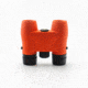 Nocs Provisions Standard Issue 8x25mm Roof Prism Waterproof Binoculars, Rugged, Poppy Orange, NOC-STD-ORG