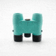 Nocs Provisions Standard Issue 8x25mm Roof Prism Waterproof Binoculars, Rugged, Sea Foam Green, NOC-STD-GN2