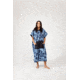 Nomadix Changing Poncho, Agua Blue, Extra Small, GCP-AGUA-101