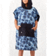 Nomadix Changing Poncho, Agua Blue, Extra Small, GCP-AGUA-101