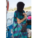 Nomadix Changing Poncho, Copacabana Navy Teal, Medium/Large, CP-COPA-102