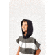 Nomadix Changing Poncho, Stripes Noll Black, Extra Small, GCP-STRP-101