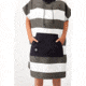 Nomadix Changing Poncho, Stripes Noll Black, Extra Small, GCP-STRP-101