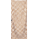 Nomadix Original Towel, Check Coconut, 30in x 72.5in, NM-CHEC-101