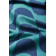 Nomadix Original Towel, Copacabana Navy Teal, One Size, NM-COPA-102