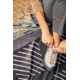 Nomadix Ultralight Towel, Rain Black, One Size, PKXL-RAIN-101
