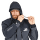 Norfin Rebel Pro Insulated Gray Rain Jacket - Men's, Gray, Large, 596003-L