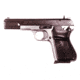 Norinco NP-17 Pistol, 9mm Luger, 4.57in barrel, chrome finish steel frame, black plastic grip, recoil operated semi-automatic, , 8 round magazine, NO-NP-17-9MM-4.57-1-FRRMPG