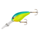 Norman Lures Double Deep Crankbait, 3ft, 5/8oz, Gel-Coat, Floating, Blue/Chartreuse, NMDD22181