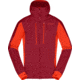 Norrona Trollveggen Powerstretch Pro Zip Hooded Jacket - Mens, Rhubarb, Small, 1623-19-5700-S
