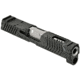 Norsso N320 Piranha KP Compact Bull Barrel Set, Satin Stainless GEO Port, 9 mm Caliber, Black, N320CBB-PIR-KP