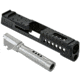 Norsso N365XL Bull Barrel Rail Ported Set, Satin Stainless GEO Port, Black, N365XLBB-RAIL-PORT