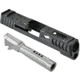 Norsso N365XL Bull Barrel Reptile KP Set, Satin Stainless GEO Port, Black, N365XLBB-REP-KP