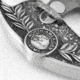 North American Arms 1 1/8 Long Rifle Ova Ornate Belt Buckle w/ Secure Clip Release, Fits Belts 1 Inch to 1 1/2 Inch, Steel, NAABBO-L