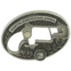 North American Arms 1 1/8 Long Rifle Ova Ornate Belt Buckle w/ Secure Clip Release, Fits Belts 1 Inch to 1 1/2 Inch, Steel, NAABBO-L