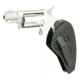 North American Arms Mini Combo Revolver, .22 Long Rifle/.22 Winchester Magnum Rimfire, 1.12in Barrel, Fixed, Stainless Frame, Polymer Grip, 5 Round Cylinder, NAA22MSCHG