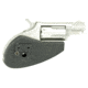 North American Arms Mini Combo Revolver, .22 Long Rifle/.22 Winchester Magnum Rimfire, 1.12in Barrel, Fixed, Stainless Frame, Polymer Grip, 5 Round Cylinder, NAA22MSCHG