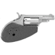 North American Arms Mini Combo Revolver, .22 Long Rifle/.22 Winchester Magnum Rimfire, 1.65in Barrel, Fixed, Stainless Frame, Polymer Grip, 5 Round Cylinder, NAA22MCHG