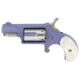 North American Arms Mini Revolver, .22 Long Rifle, 1.12in Barrel, X-Large, Fixed, Purple Frame, Pearl Style Grip, 5 Round Cylinder, NAA-22LR-ORCHID