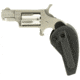 North American Arms Mini Revolver, .22 Long Rifle, 1.12in Barrel, X-Large, Fixed, Stainless Frame, Polymer Grip, 5 Round Cylinder, NAA22LRHG