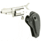 North American Arms Mini Revolver, .22 Long Rifle, 1.65in Barrel, X-Large, Fixed, Stainless Frame, Polymer Grip, 5 Round Cylinder, NAA22LLRHG
