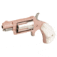 North American Arms Mini Revolver, .22 Winchester Magnum Rimfire, 1.12in Barrel, X-Large, Fixed, Pink Frame, Pearl Style Grip, 5 Round Cylinder, NAA-22MS-ROSE