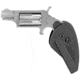 North American Arms Mini Revolver, .22 Winchester Magnum Rimfire, 1.12in Barrel, X-Large, Fixed, Stainless Frame, Polymer Grip, 5 Round Cylinder, NAA22MSHG