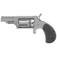 North American Arms Mini WASP Revolver, .22 Winchester Magnum Rimfire, 1.65in Barrel, X-Large, Fixed, Stainless Frame, Rubber Grip, 5 Round Cylinder, NAA22MTW