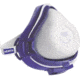 North Safety Products 4200 Half-Mask N95 Respirator Assembly, 1 Each, Small, 4200L-EA