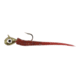 Northland Fishing Tackle Rigged Tungsten Bloodworm Lure, Glod, 1/28 oz, NL-TBR12-12