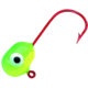 Northland High-Ball Floater Neon Jighead Number 4 4/Cd Parakeet, FJT4-4-1015