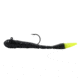 Northland Mimic Minnow Limber Leech Minnow, 2, 3in, Black With Chartreuse Tail, MMLL3-310