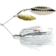 Northland Reed Runner Magnum Spinnerbait, White Bass, 1oz, 1 Cd, RRTW8-113