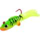 Northland Slurpies Small Fry Jig, 1 1/2in, 1/32 oz, Sz 6 Hook Glow Perch, 1/Pack, ST1P-26