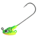 Northland Stand Up Fire Ball Long Shank Jig, 1/4 oz, Number 2/0 Long Shank Hook, Firetiger, 3 Card, FBSLS4-3-22