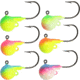 Northland Sting'n Fire-Ball Jig 3/8 Oz, #2/0 Hk Assorted 6/Cd, NL-FB5-6-99