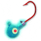 Northland Super-Glo Jig 1/4 Oz, 2/0 Red Hook, 4/Cd Super-Glo Blue, GB4-4-5