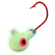 Northland Super-Glo Jig 1/4 Oz, 2/0 Red Hook, 4/Cd Super-Glo Luminescent, GB4-4-13