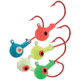 Northland Super-Glo Jig 1/8 Oz, 1/0 Red Hook, 5/Cd Super-Glo Assort, GB3-99