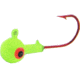 Northland Super-Glo Jig 1/8 Oz, 1/0 Red Hook, 5/Cd Super-Glo Chartreuse, GB3-5-10